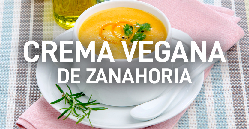 imagen de cocina Crema vegana de zanahoria