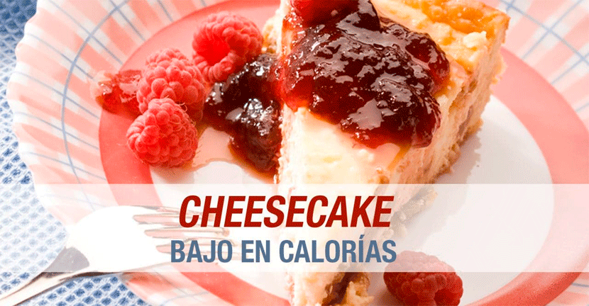 imagen de cocina Cheesecake bajo en calorías