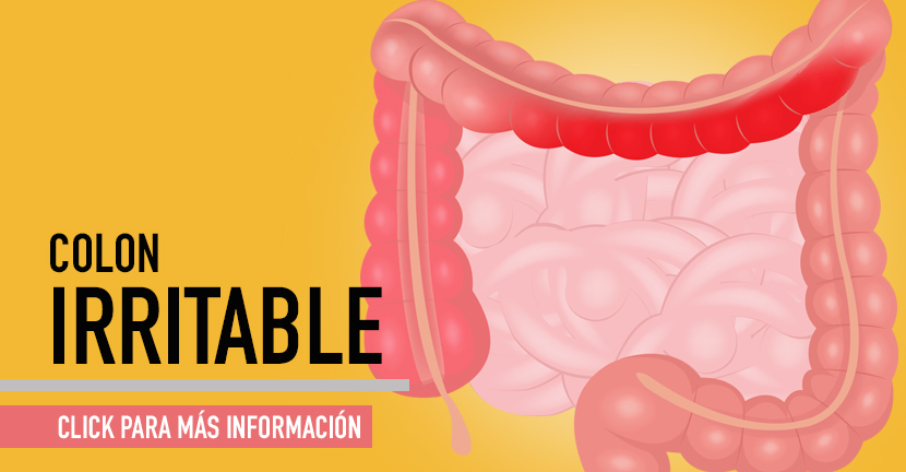 imagen de la infografia Síndrome del colon irritable