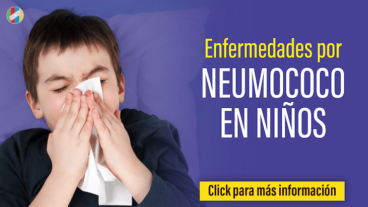 imagen de la infografia Enfermedades por neumococo en niños