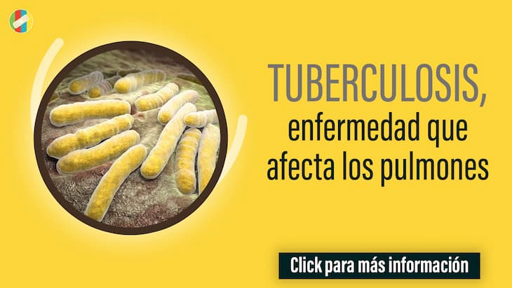 imagen de la infografia Tuberculosis, enfermedad que afecta los pulmones