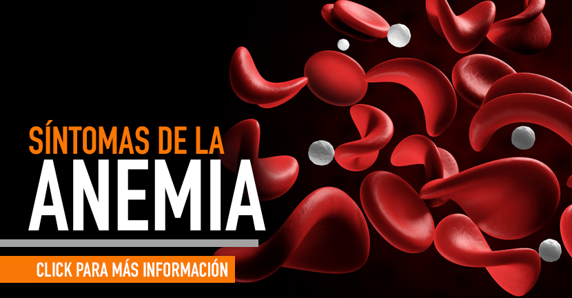 imagen de la infografia Síntomas de la anemia