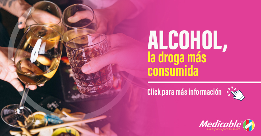 Alcohol la droga más consumida en el mundo