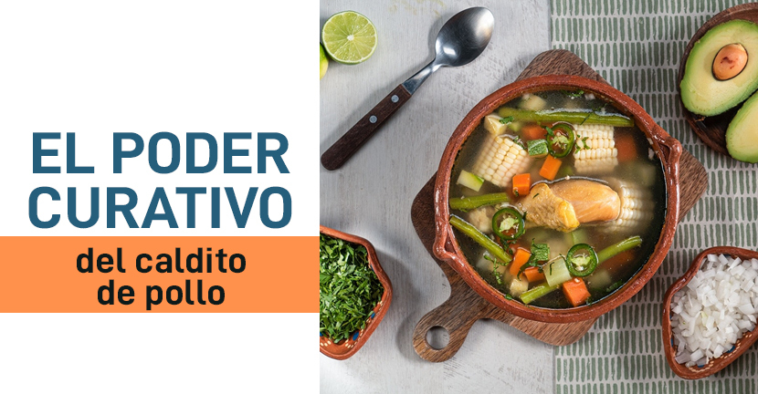 El poder curativo del caldito de pollo