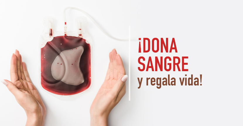 ¡Dona sangre y regala vida!
