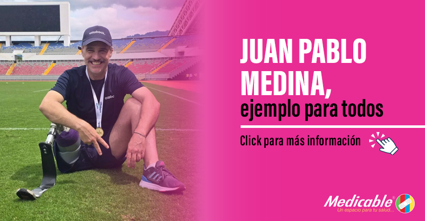 Juan Pablo Medina, un ejemplo para todos.
