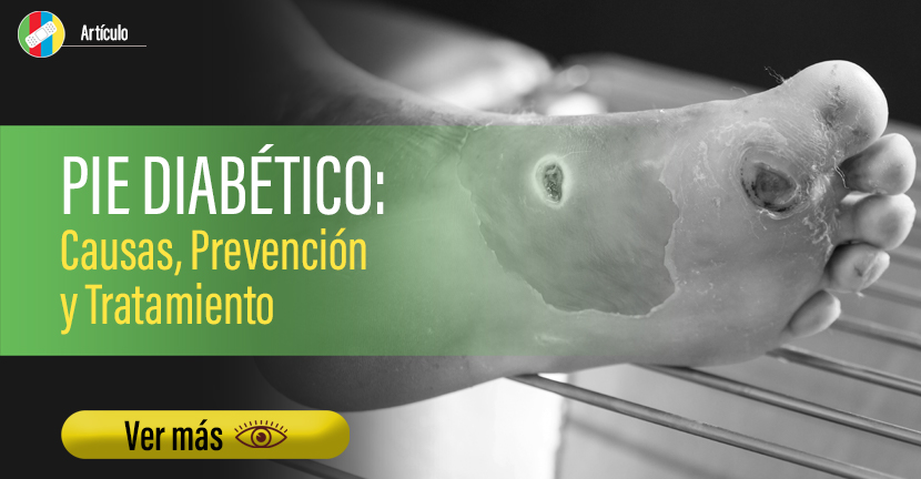 Pie diabético. Causas, prevención y tratamiento.