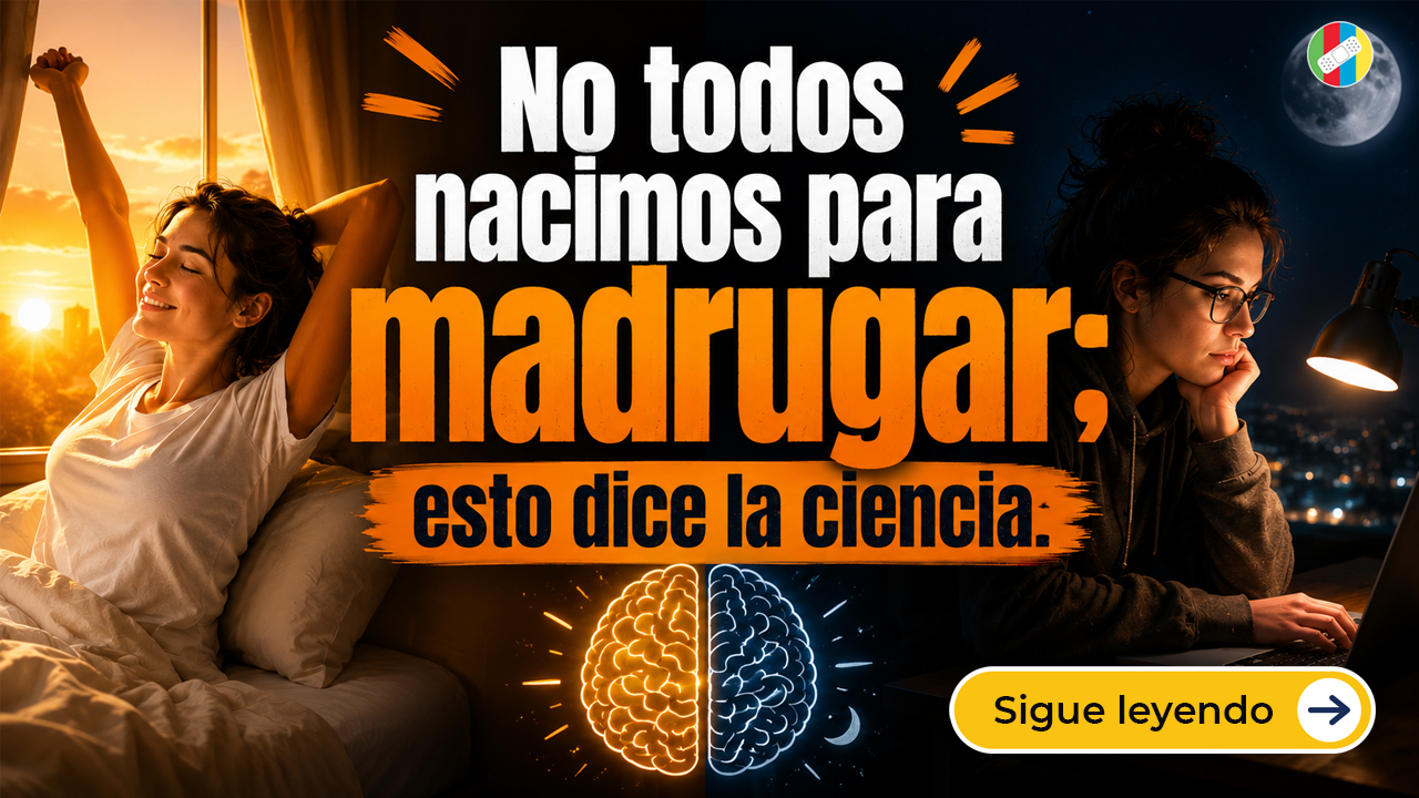 No todos nacimos para madrugar; esto dice la ciencia