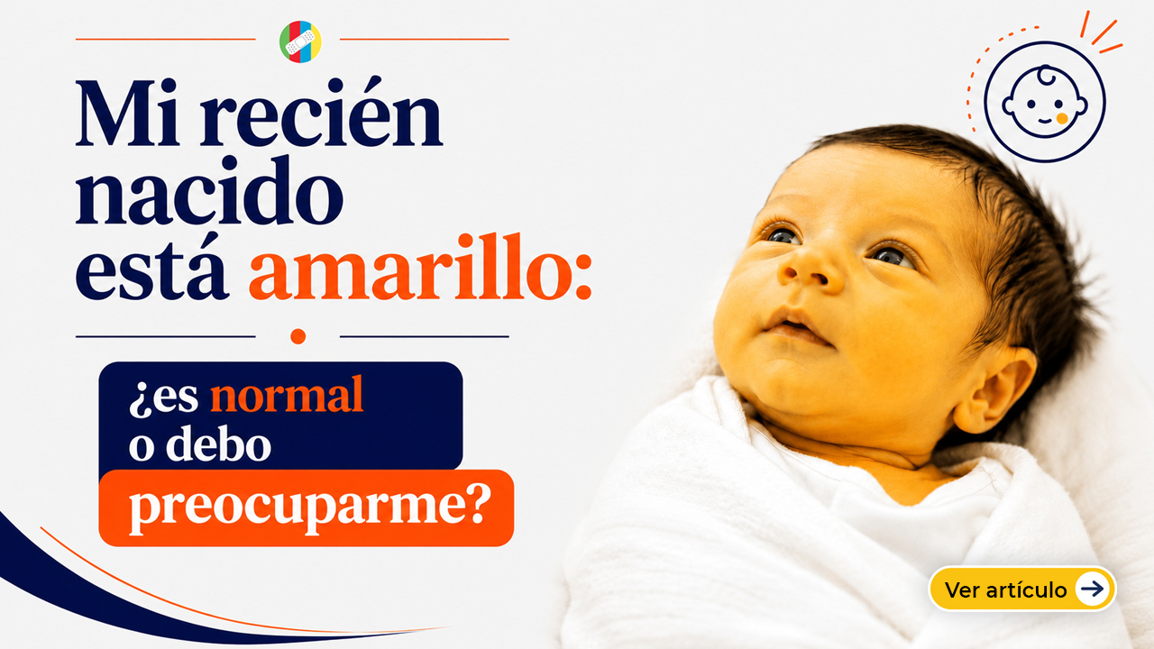 Mi recién nacido está amarillo: ¿es normal o debo preocuparme?