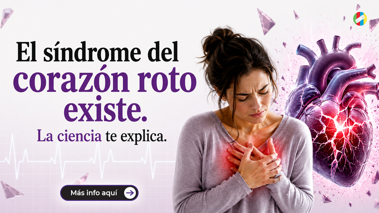 El síndrome del corazón roto existe. La ciencia te explica.