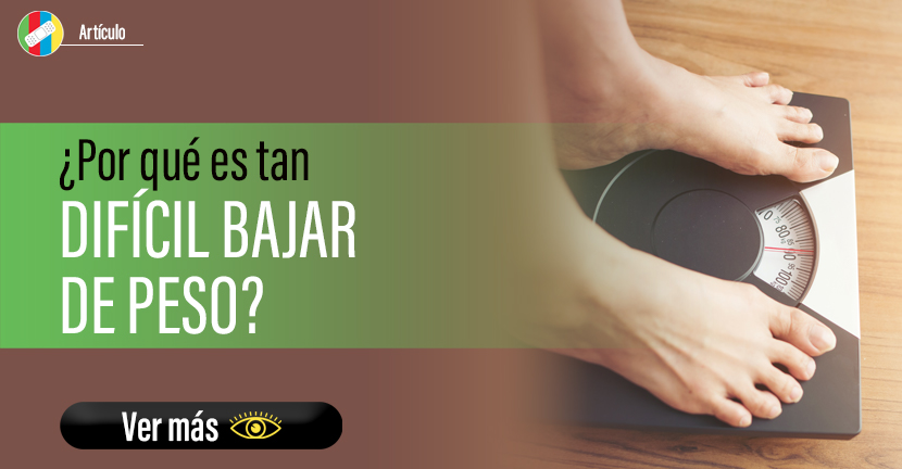 ¿Por qué es tan difícil bajar de peso?