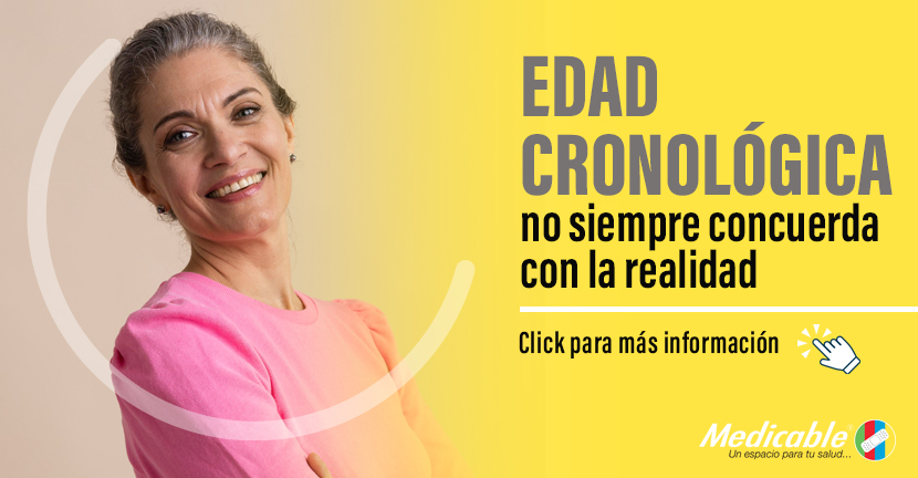La edad cronológica no siempre concuerda con la realidad. 