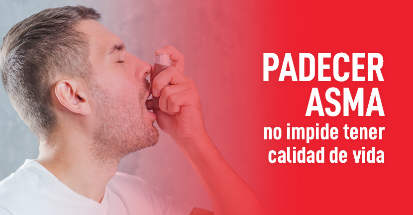 Padecer asma no impide tener calidad de vida