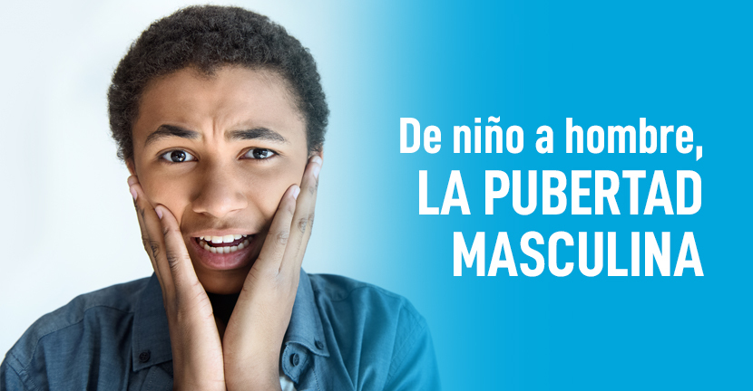 De niño a hombre, la pubertad masculina