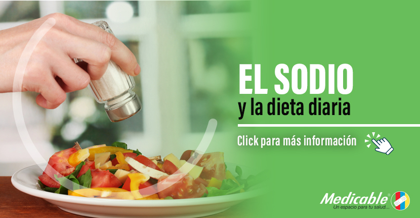 El sodio y la dieta diaria