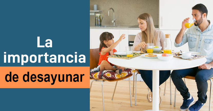 La importancia de desayunar