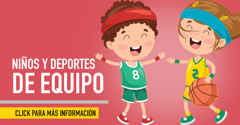 Niños y deportes de equipo