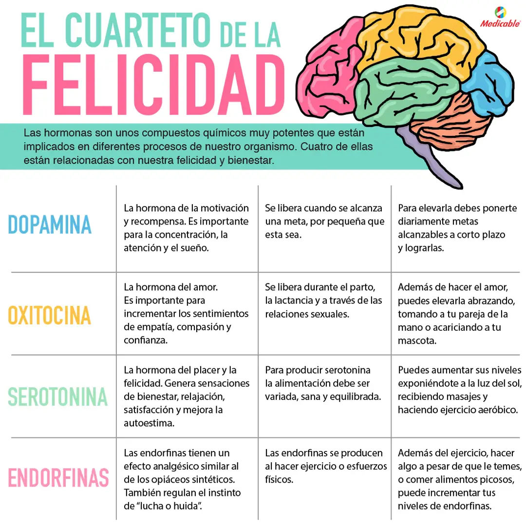 Hormonas de la felicidad