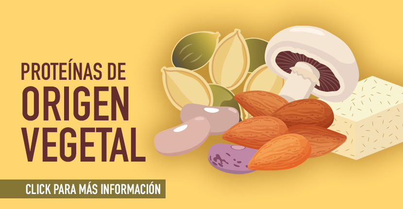 Proteínas de origen vegetal