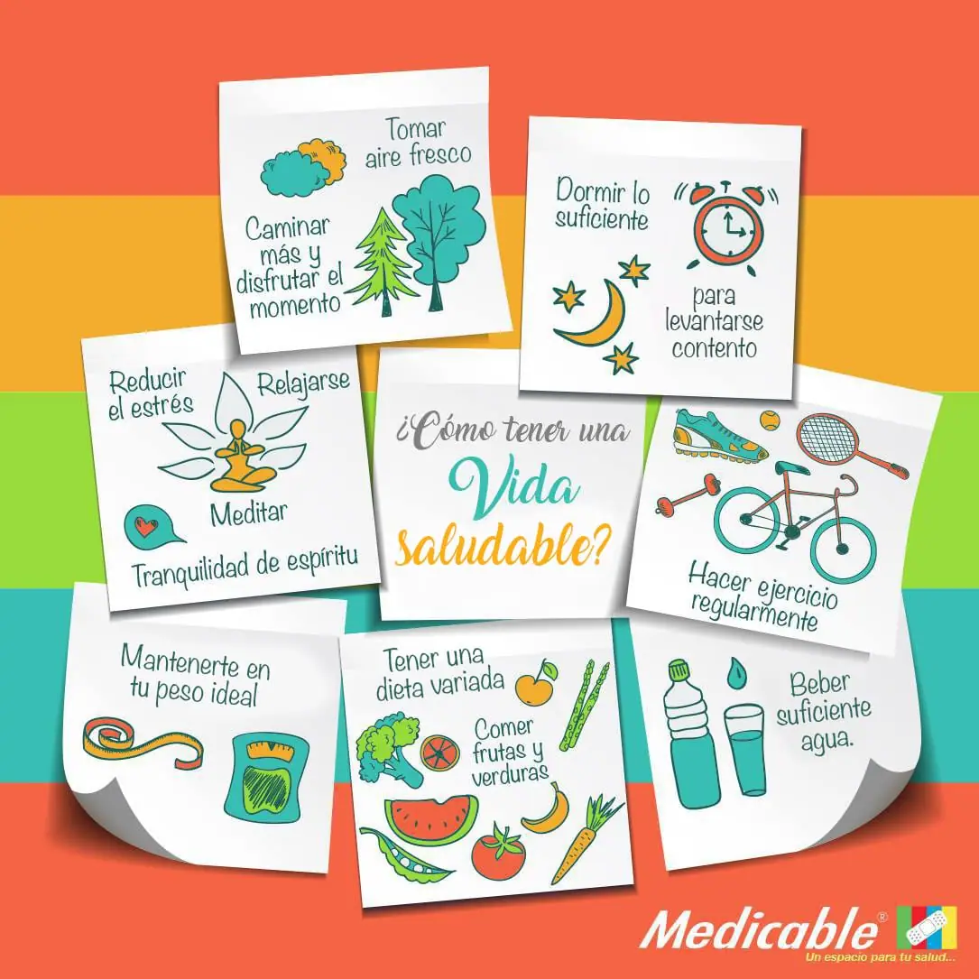 ¿Cómo tener una vida saludable?