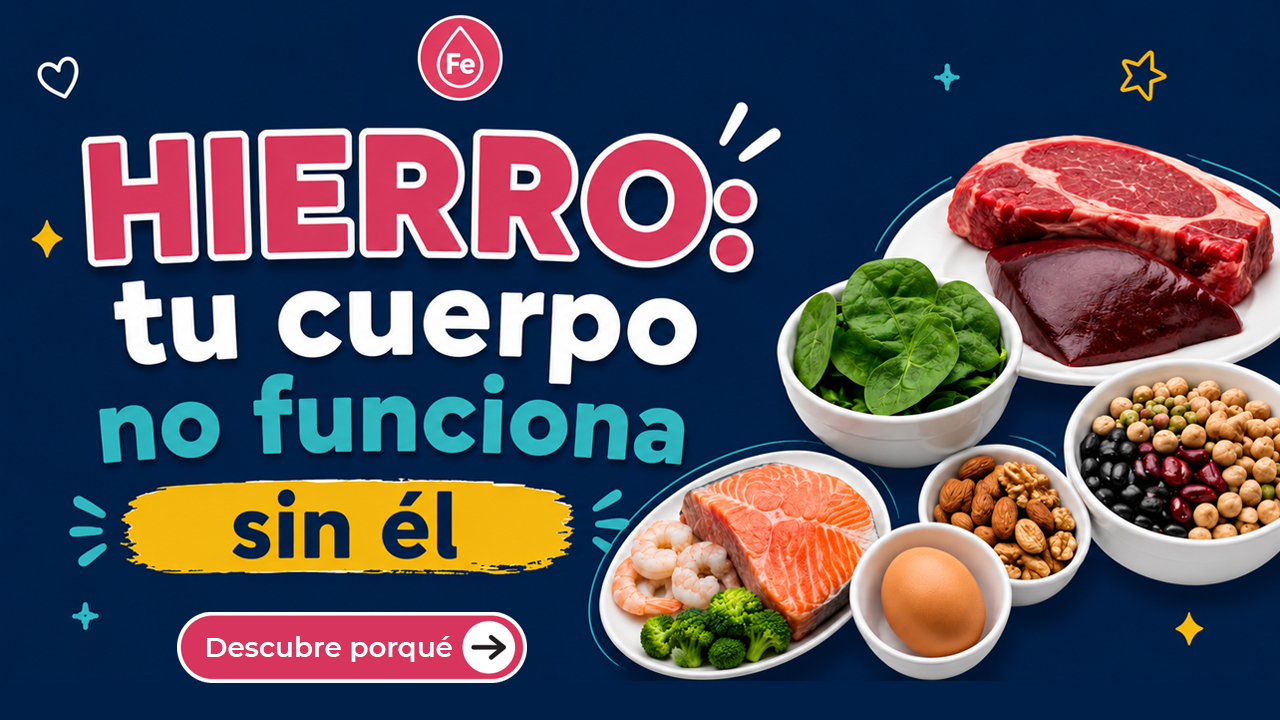 Hierro: tu cuerpo no funciona sin el