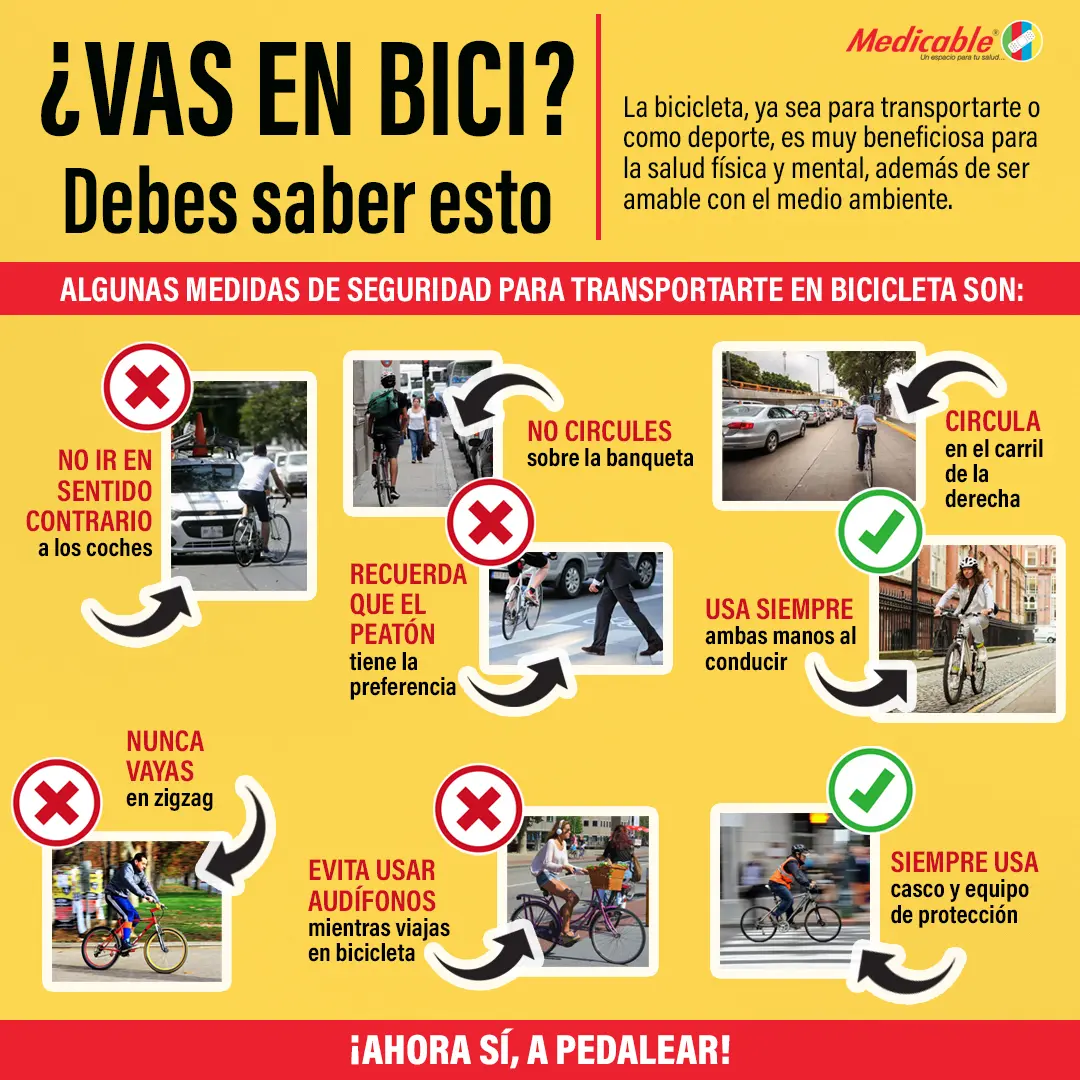 ¿Vas en bici? Debes saber esto