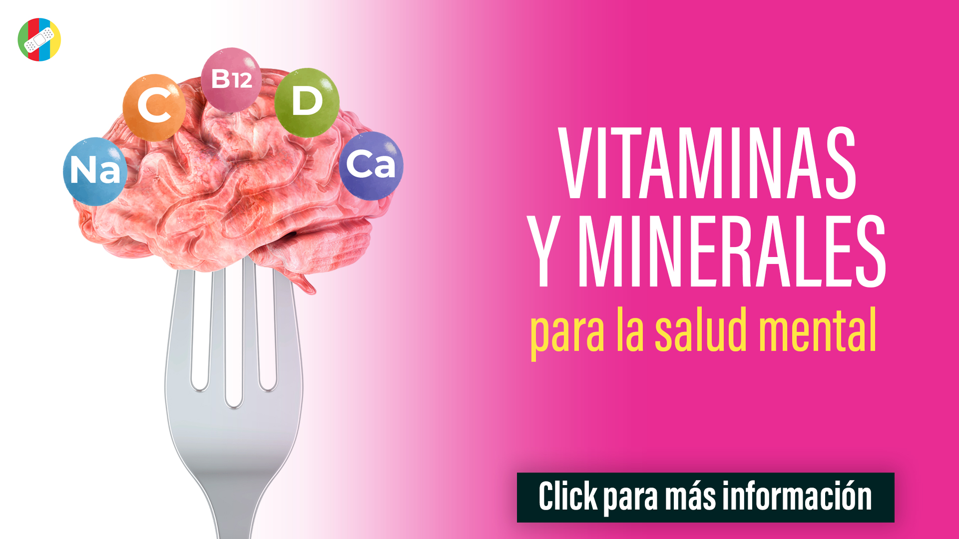 Vitaminas y Minerales para la salud mental.