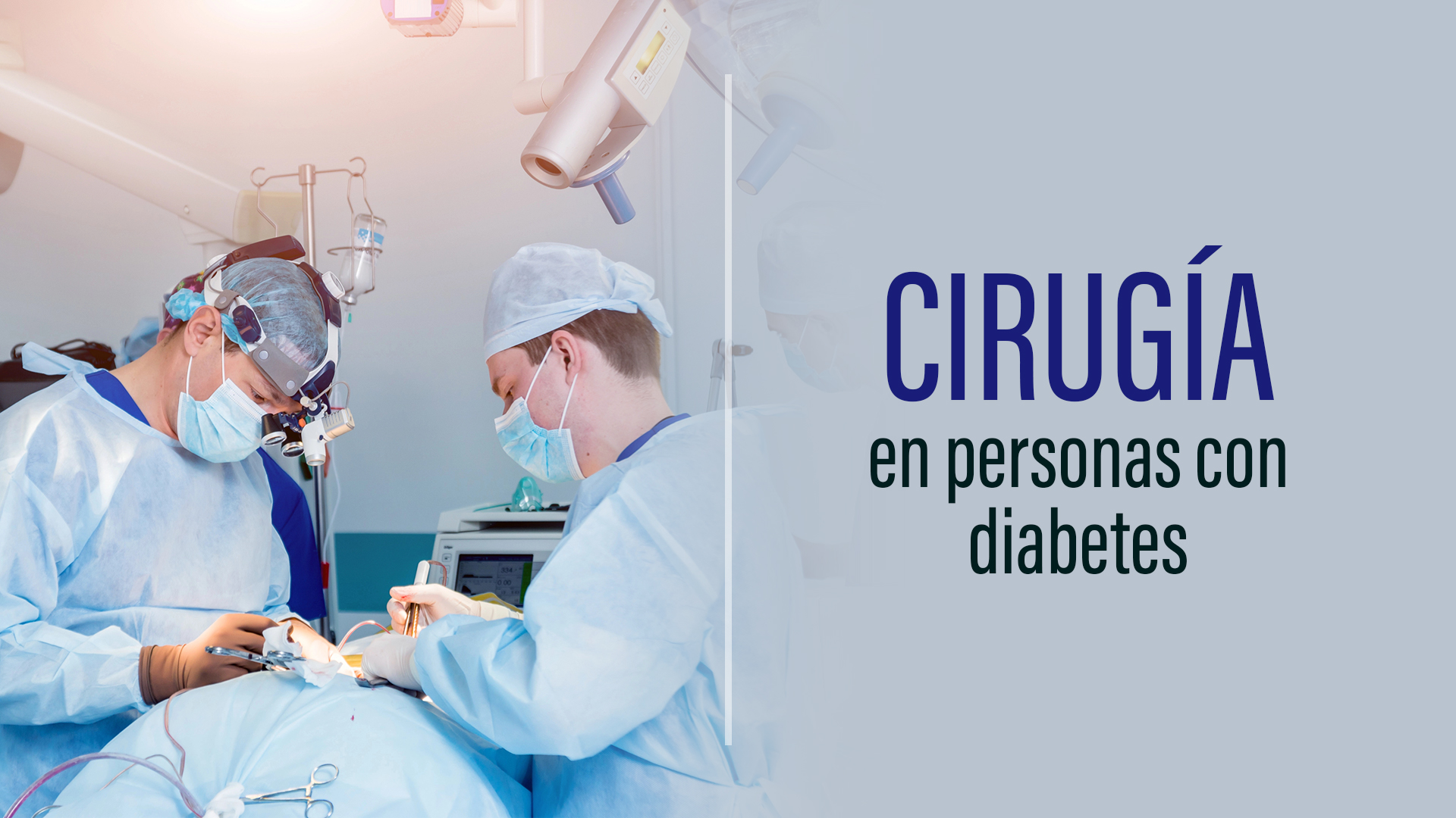 Cirugía en personas con diabetes