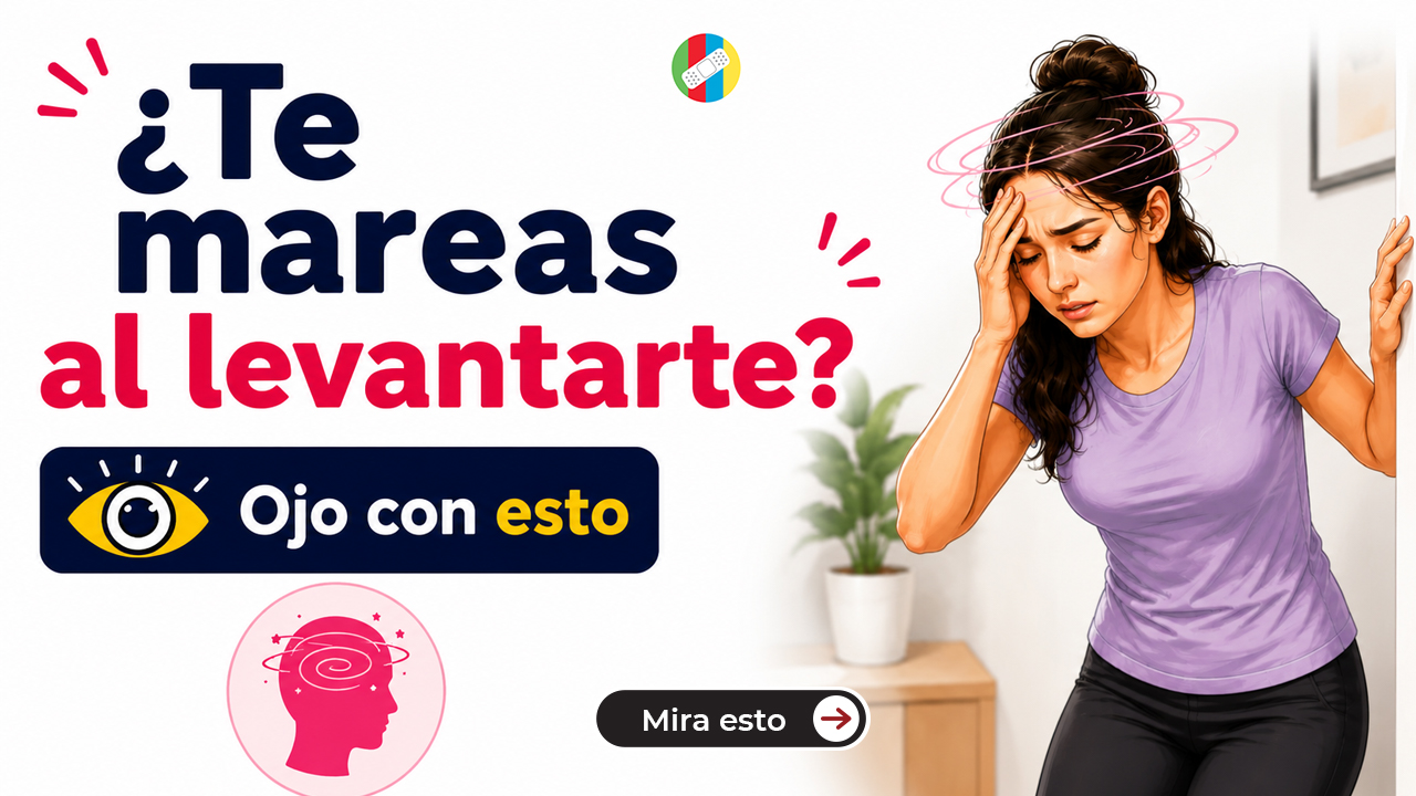 ¿Te mareas al levantarte? Ojo con esto 