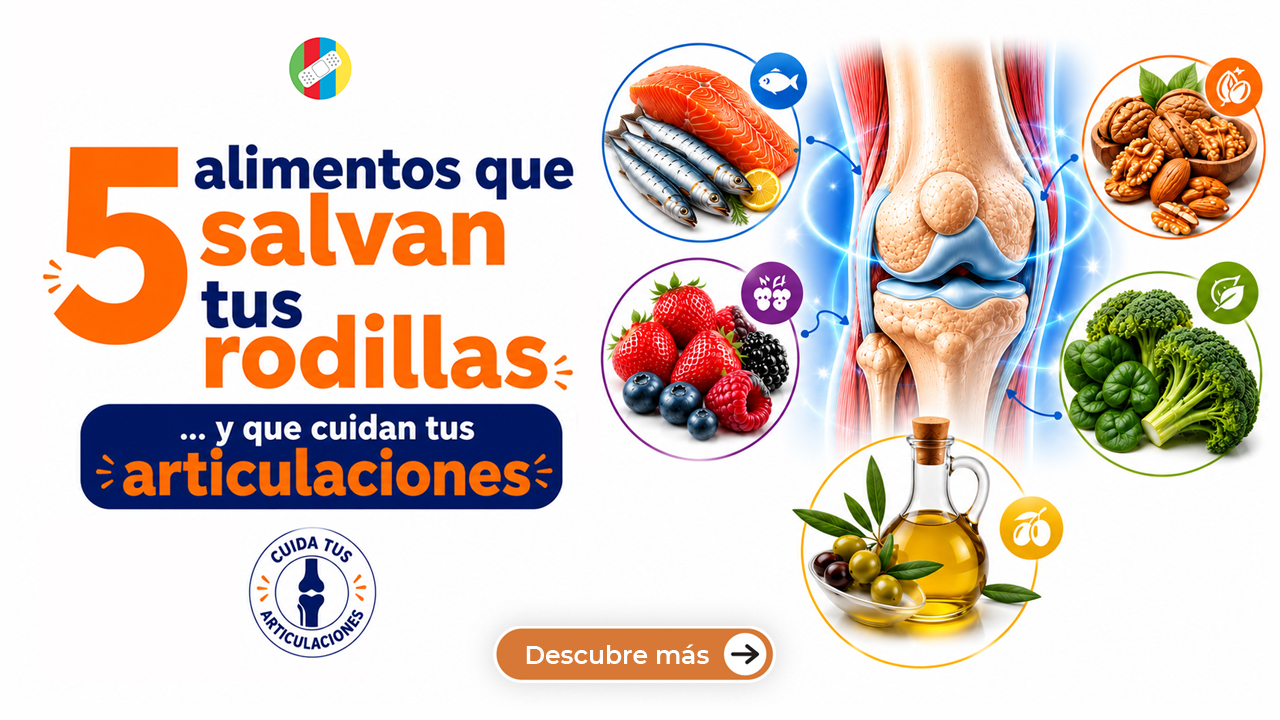 5 alimentos que salvan tus rodillas