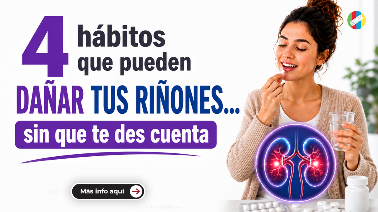 4 hábitos que pueden dañar tus riñones... sin que te des cuenta