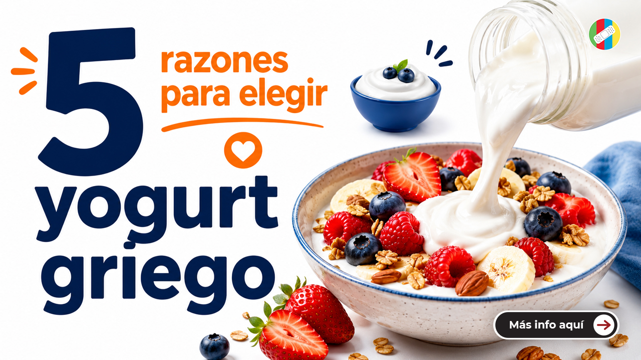 5 razones para elegir yogurt griego 