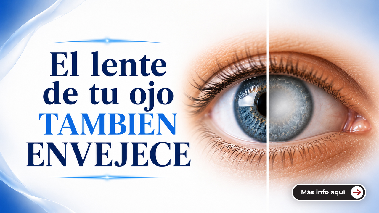 El lente de tu ojo también envejece