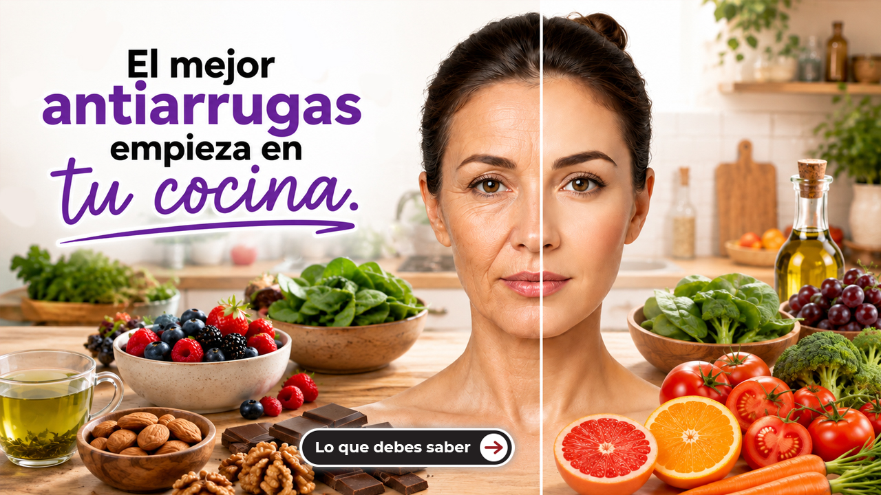 El mejor "antiarrugas" empieza en tu cocina. 