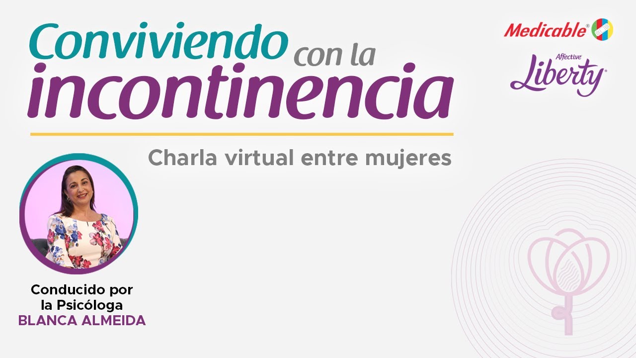 Webinar conviviendo con la incontinecia
